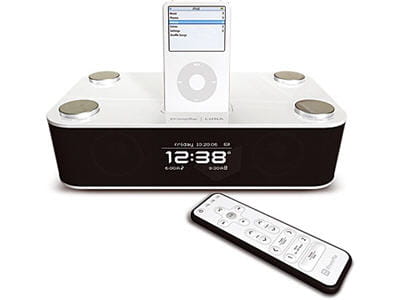 radio réveil pour ipod et iphone