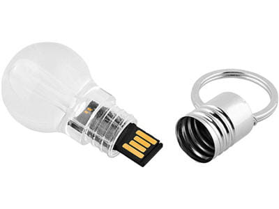 clé usb en forme d'ampoule