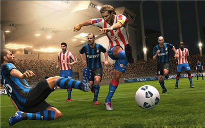 capture d'écran proposée par le site officiel de pes.