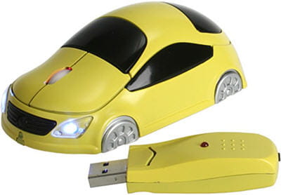 souris complètement allumée