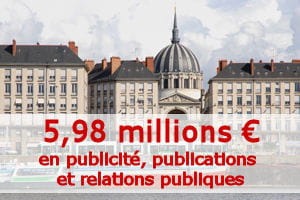 montant calculé par la rédaction à partir du budget primitif 2011.