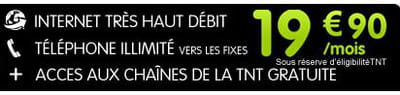 l'offre triple play à 19,90 euros