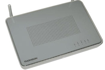 le routeur thomson tg 587n permet des applications de réseau domestique