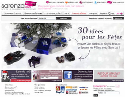 sur sarenza.com