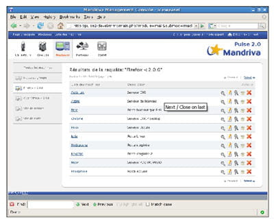 la découverte du parc informatique sous mandriva pulse
