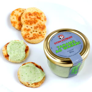 le tarama au wasabi de dom petroff.
