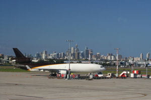 une vue de l'aéroport de sydney.