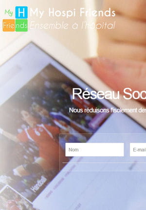 my hospi friends est disponible sur le web, mobile et smartphone.