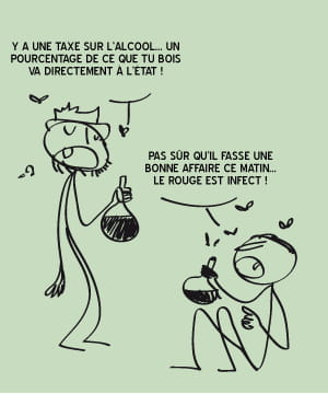 la première loi sur les spiritueux voit le jour en décembre 1900.