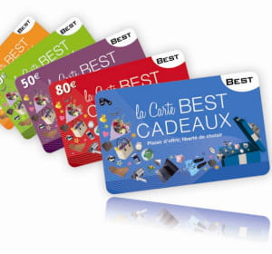 la carte 'best cadeaux' est vendue chez les buralistes, les maisons de la presse