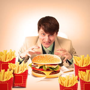 ce n'est pas parce que l'on mange au bureau que l'on ne doit pas manger