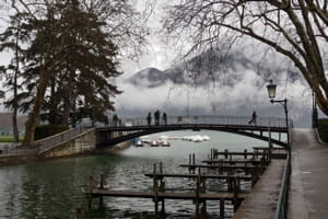 une vue à annecy.