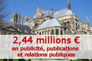 montant calculé par la rédaction à partir du budget primitif 2011.