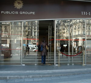 le siège de publicis à paris.