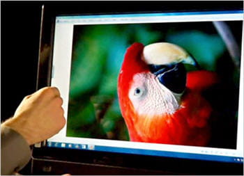une utilisation tactile de windows 7