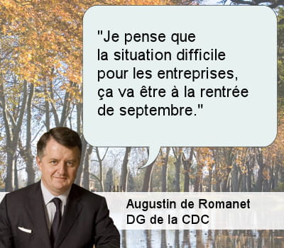 augustin de romanet, directeur général de la cdc.