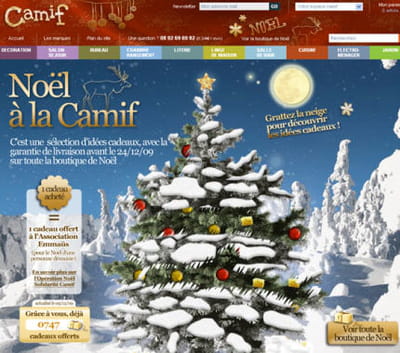 sur camif.fr