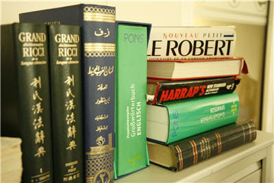les dictionnaires utilisés par les équipes de l'éditeur
