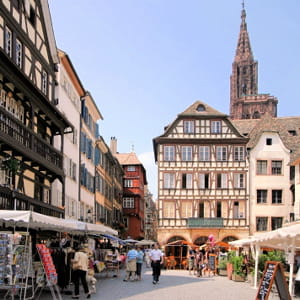 le centre de strasbourg.