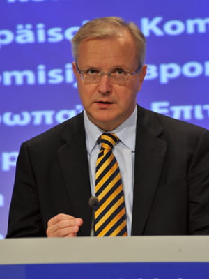 olli rehn, commissaire européen aux affaires économiques.