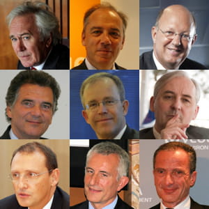 les patrons nommés sous sarkozy.