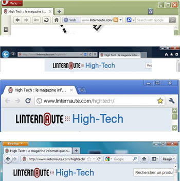de haut en bas : opera 11, ie9, chrome 10 et firefox 4. a part les couleurs, ne