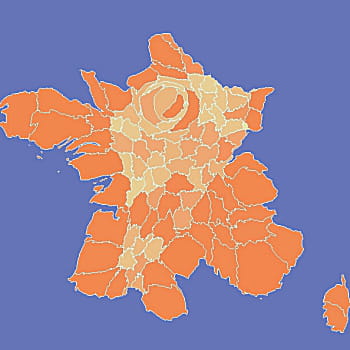 les touristes présents en août.