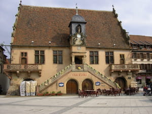 une vue de molsheim, dans le bas-rhin.