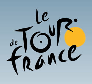 un cycliste se cache dans ce logo.