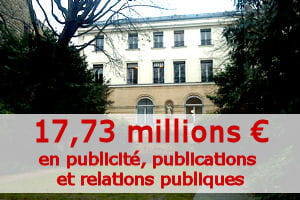 montant calculé par la rédaction à partir du budget primitif 2011.