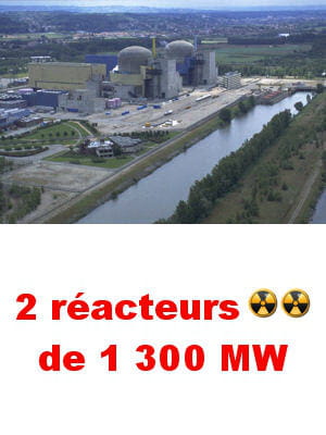 la centrale assure annuellement 12% de la consommation en électricité de la