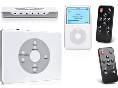 on enregistre directement sur son ipod des cassettes vidéo, la télé, ce que film