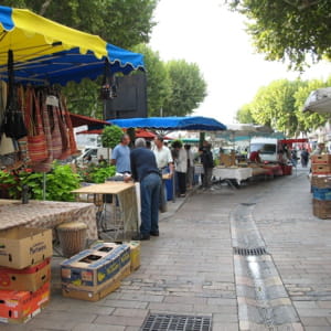 le marché de carpentras.