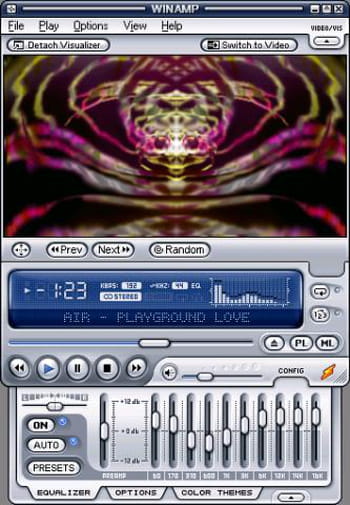 capture d'écran du logiciel