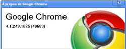 chrome se met à jour en douceur automatiquement et très régulièrement