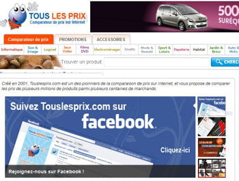 touslesprix.com se distingue par son modèle au cpa.
