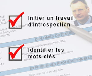 avant de rédiger son cv.
