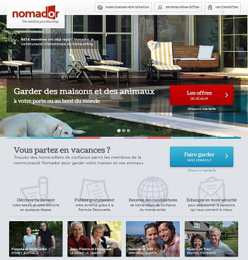 nomador, l'airbnb du gardiennage de maisons et d'animaux domestiques