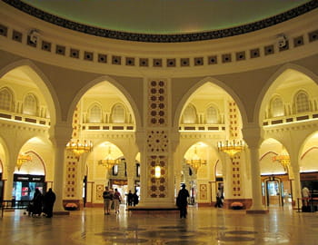 le souk de l'or du dubaï mall.