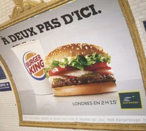 une des affiches qui inondaient le métro.