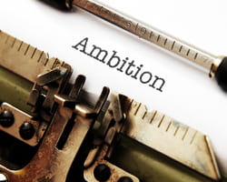 selon einstein, l'ambition ne fait pas tout.
