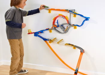 le wall tracks de hot wheels.