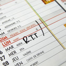 même en congé, c'est comme si vous étiez au bureau.
