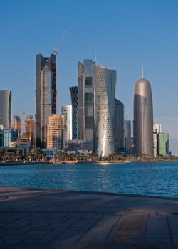 une économie florissante pour le qatar.