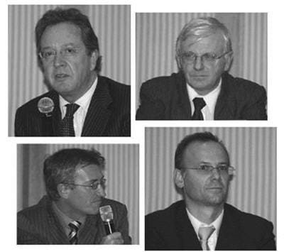 de droite à gauche : didier lambert, dsi d'essilor et ancien président du cigref