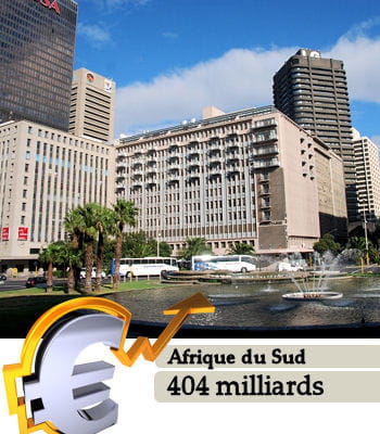 l'afrique du sud est le 25e pays le plus riche du monde.