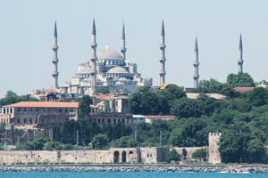 la mosquée bleue, à istanbul.