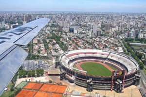une vue aérienne de buenos aires.