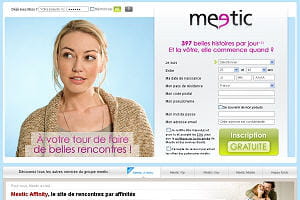 capture d'écran meetic.fr