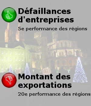 en arrière-plan, une vue de caen.